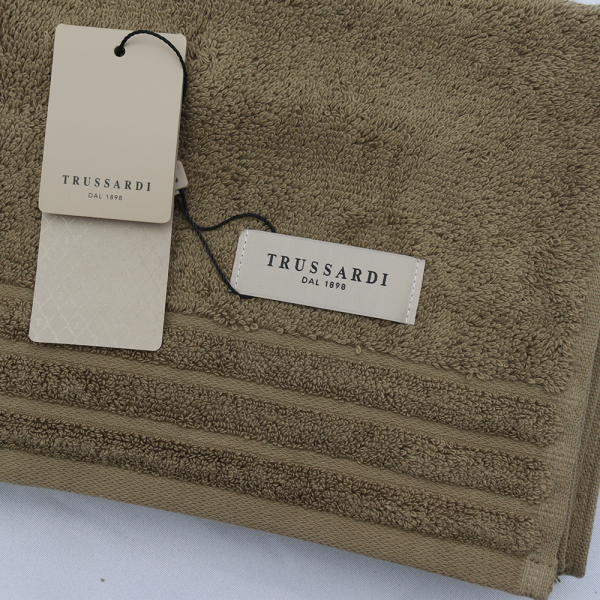 TOALHA ROSTO IMPERIALE - TRUSSARDI - 48 X 80 CM - OLIVA