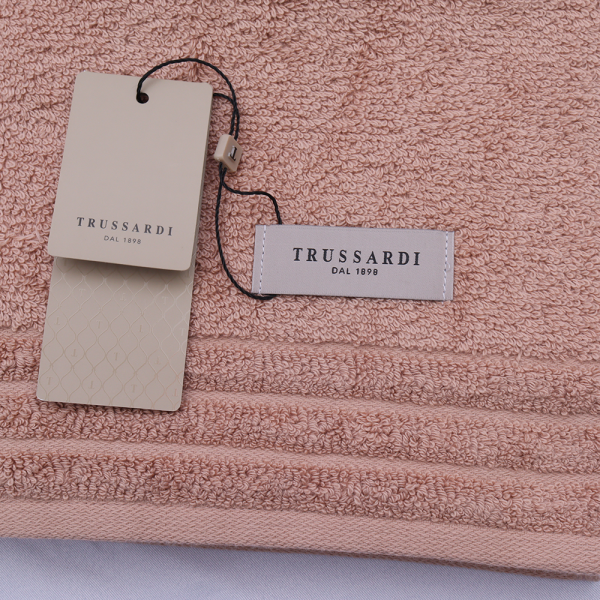 TOALHA ROSTO IMPERIALE - TRUSSARDI - 48 X 80 CM - ARGILA